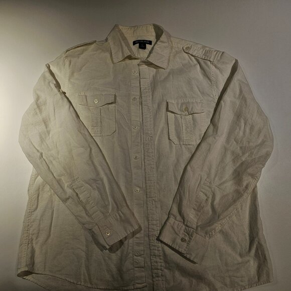 Michael Kors Linen Men's Shirt Size XL - Picture 1 of 3